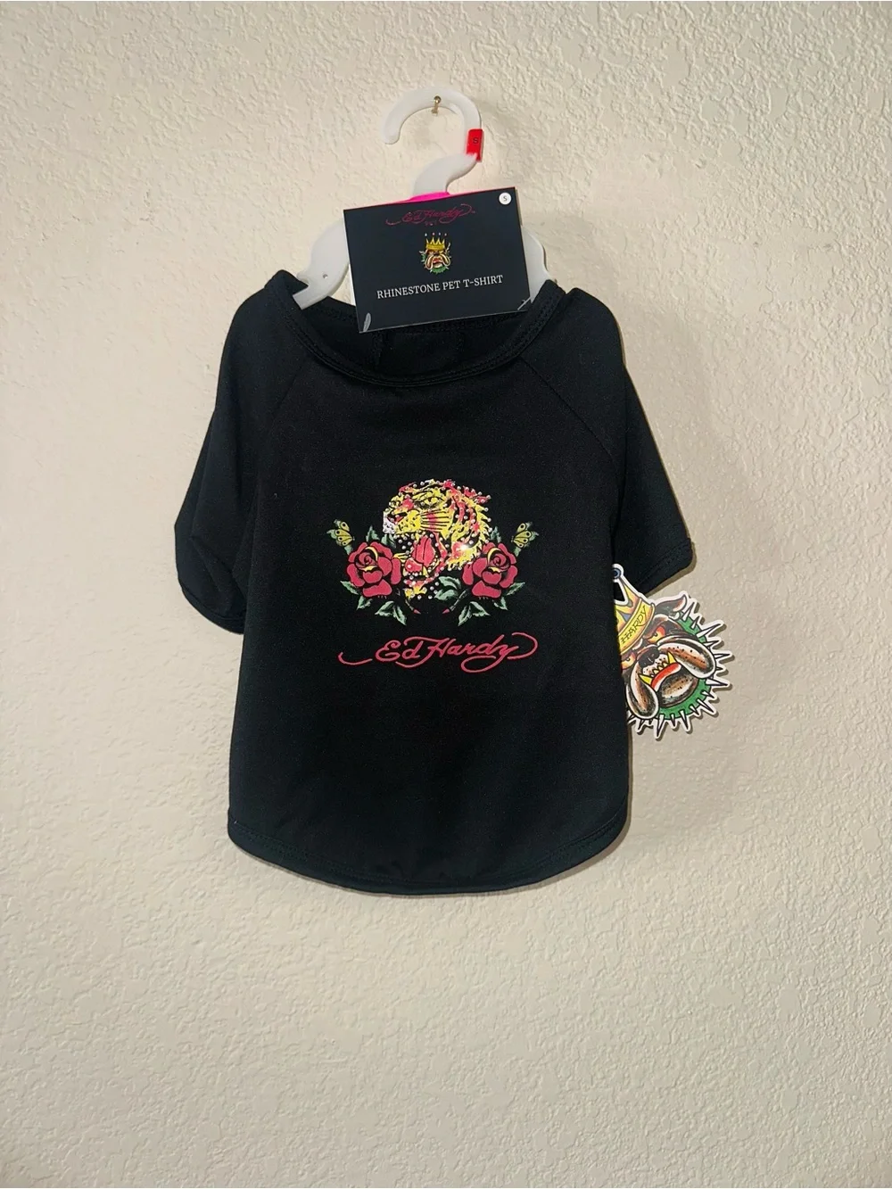 NWT Ed Hardy Dog Shirt